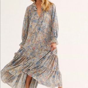 Free People Feeling Grovy Maxi dress